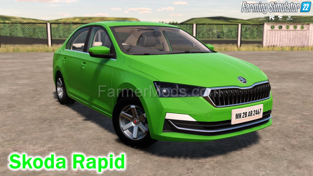 Skoda Rapid Car v1.2 for FS22