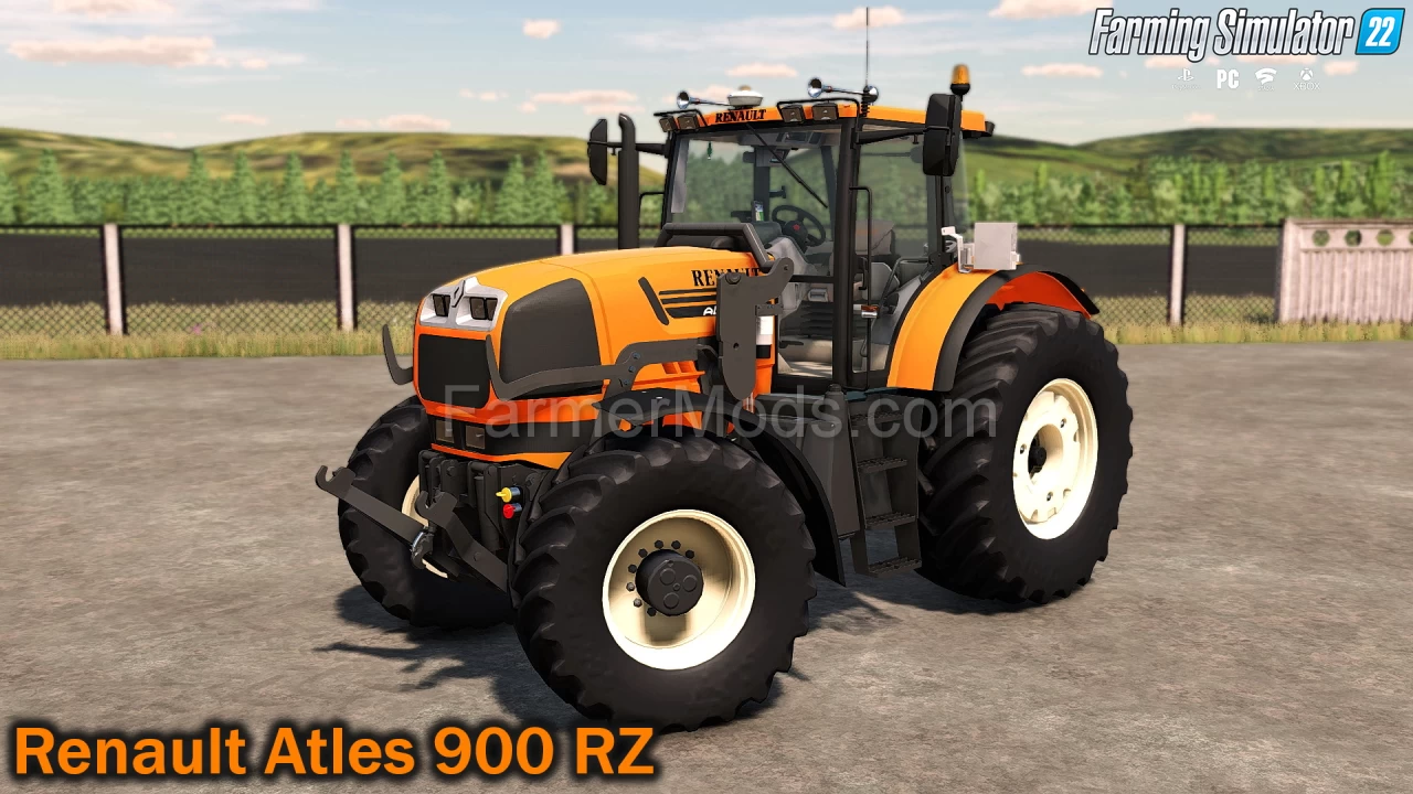 Renault Atles 900 RZ Tractor v1.0 for FS22