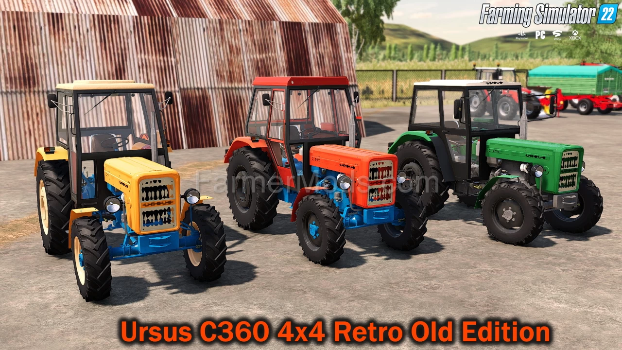 Ursus C360 4x4 Retro Old Edition v1.0 for FS22