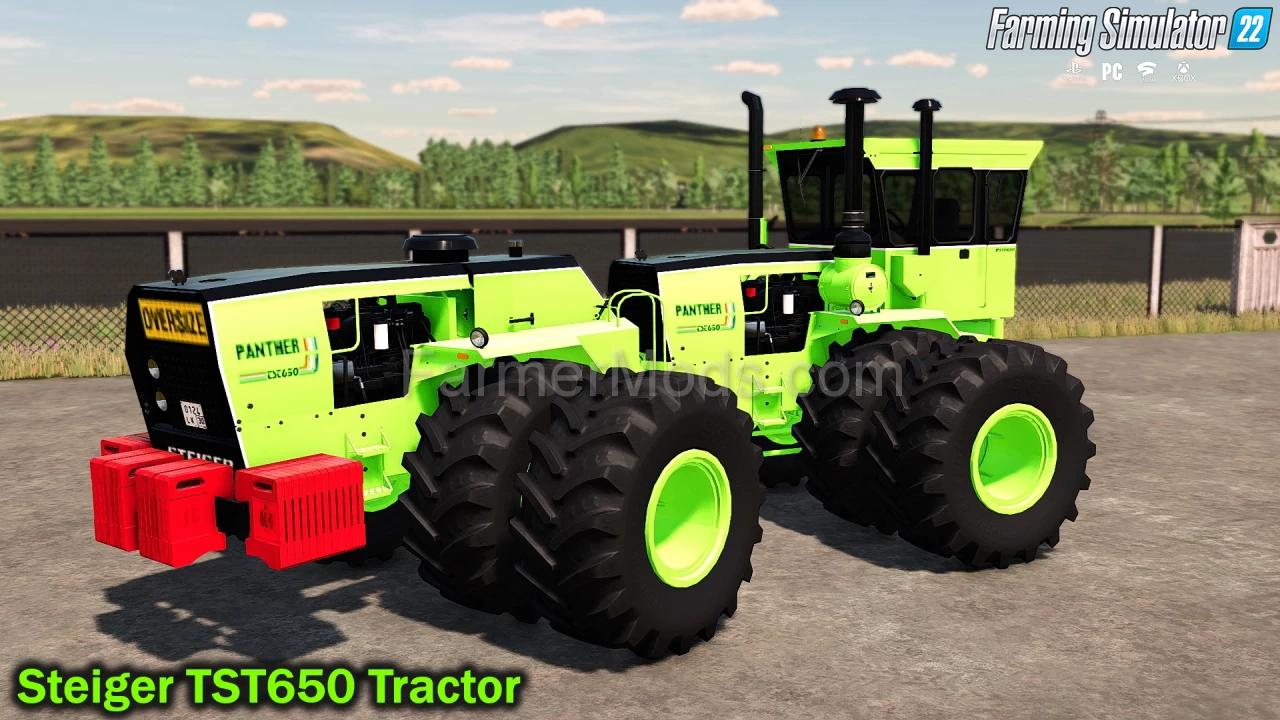 Steiger TST650 Tractor v1.0 for FS22