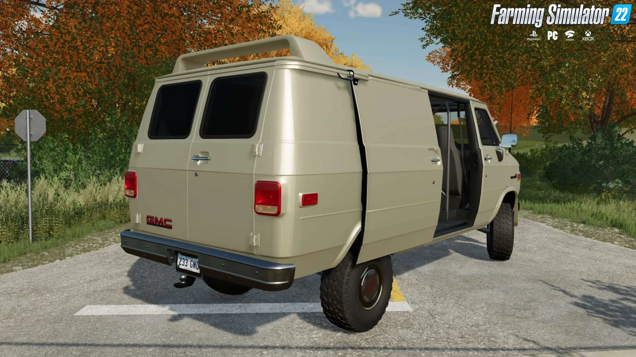 GMC Vandura 83 Autoload v1.0.0.1 for FS22 | By MyGameSteam