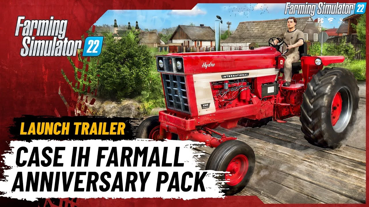 Case IH Farmall Anniversary Pack v1.0 for FS22