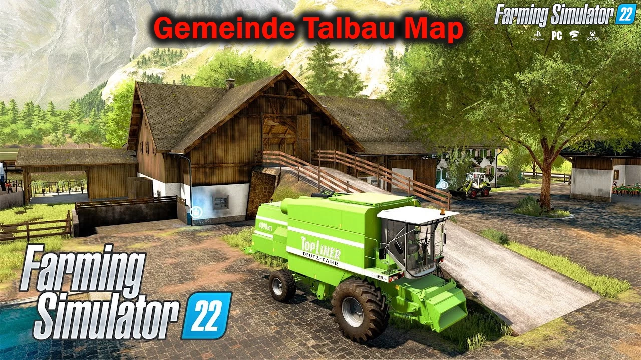 Gemeinde Talbau Map v1.0.0.1 for FS22