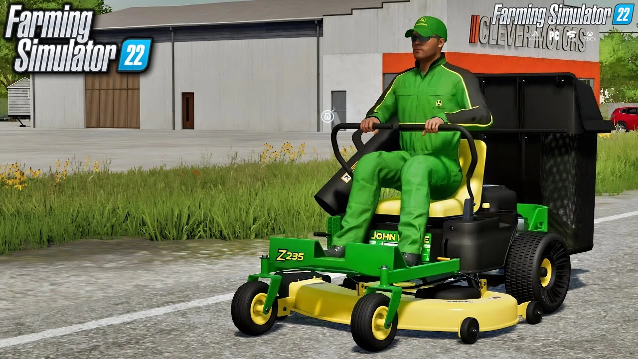 John Deere Zero Turn Z235 Mower v1.0 for FS22