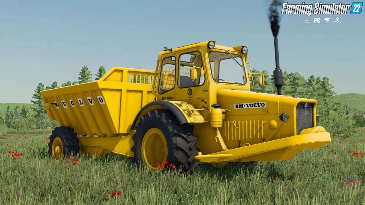 Volvo DR631 Gravel Charlie Truck v1.0 for FS22