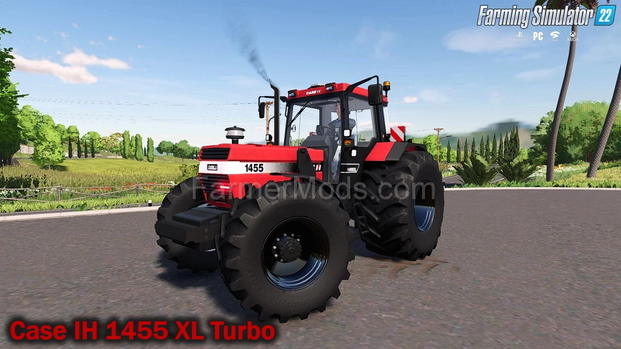 Case IH 1455 XL Turbo v3.8 By Flugunfaehig for FS22