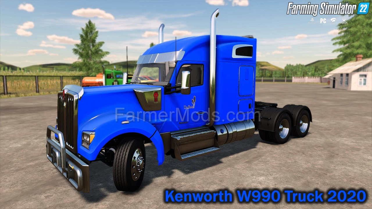 Kenworth W990 Truck 2020 v1.0.0.3 for FS22