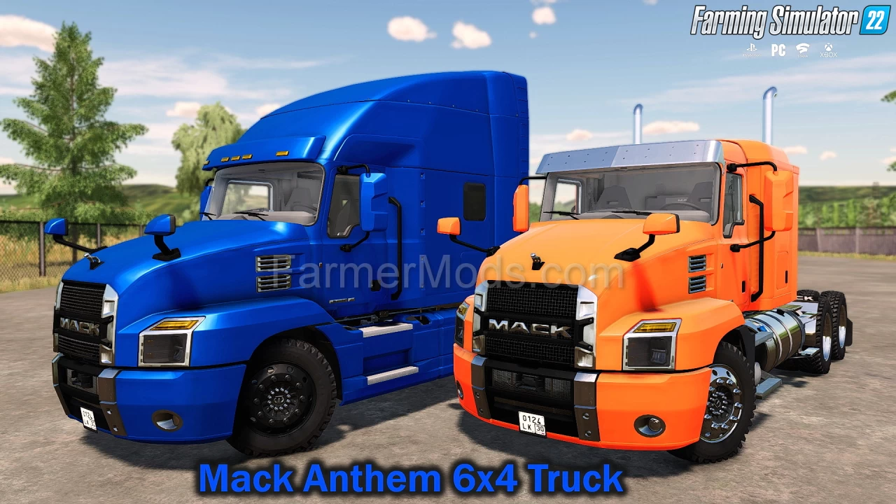 Mack Anthem 6x4 Truck v1.0.0.1 for FS22