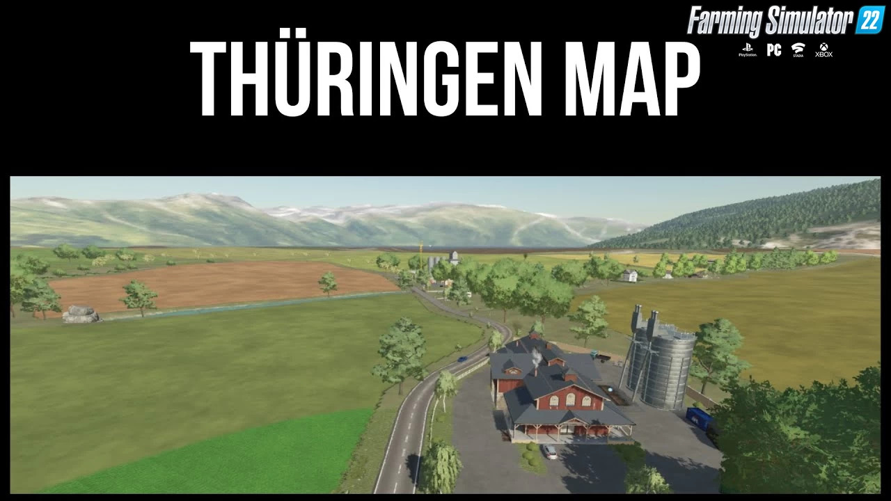 Thuringen Map 2.0 v3.3 for FS22