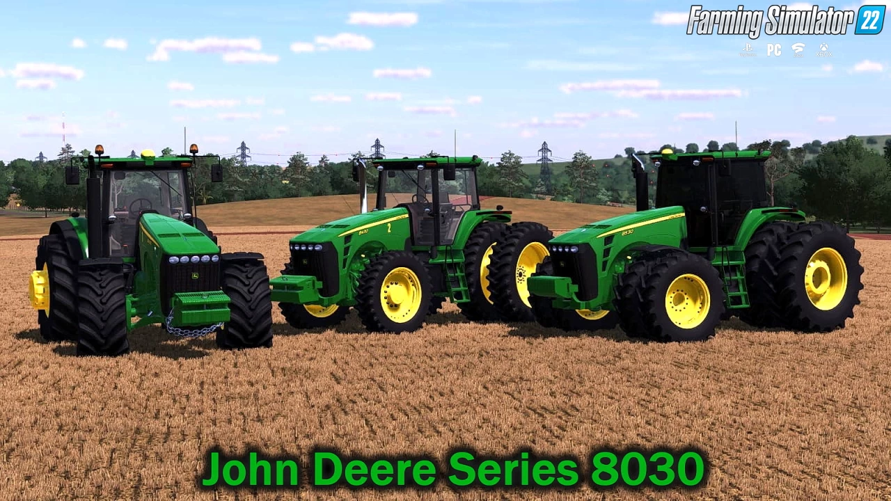 John Deere 8030 Series v2.0 for FS22