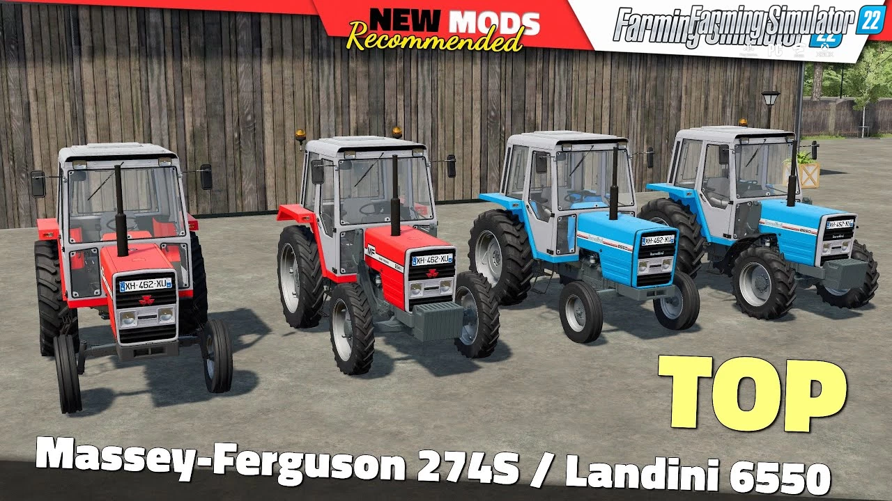 MF 274S / Landini 6550 Tractors v1.0.1 for FS22