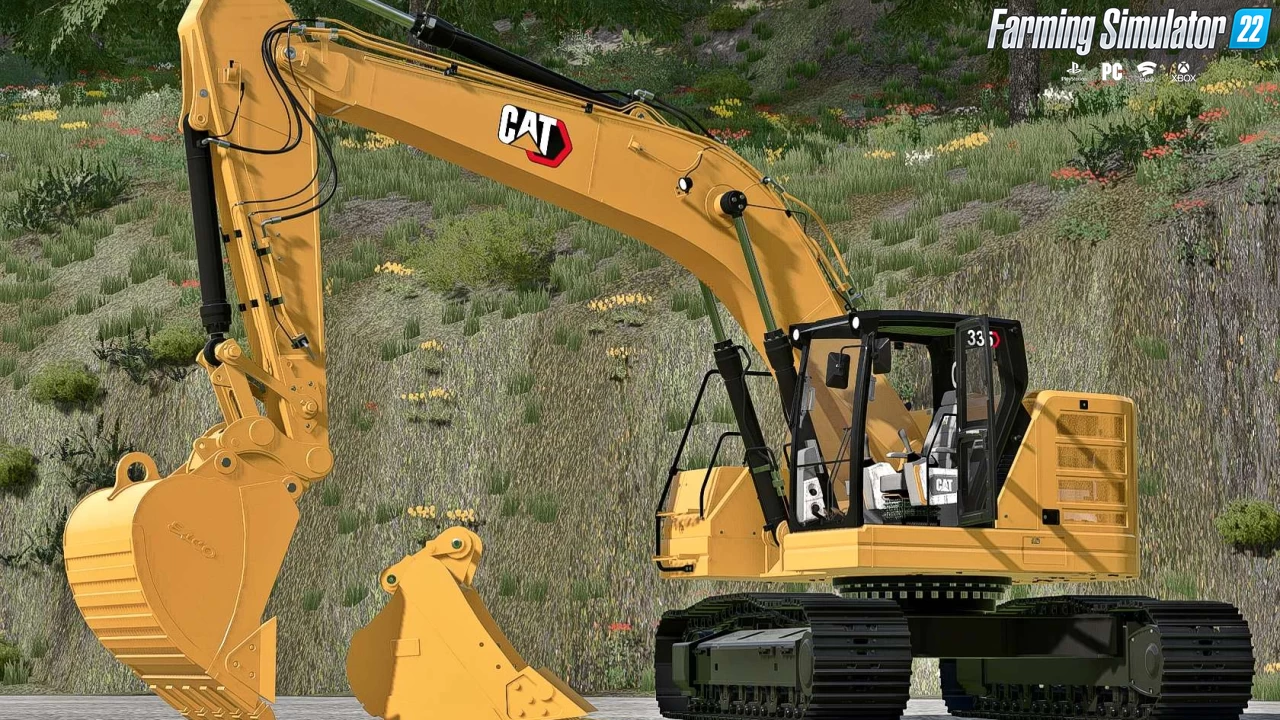 Cat 335 Next Gen Excavator v1.0 for FS22