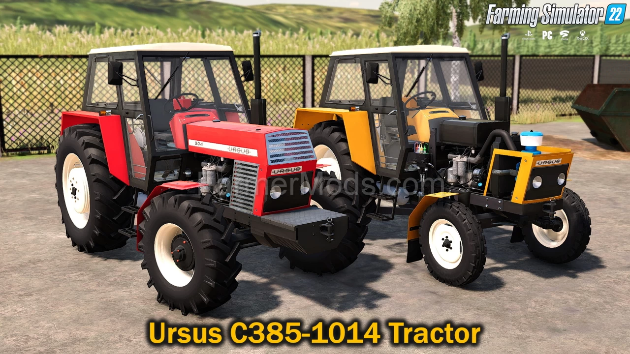 Ursus C385-1014 Tractor v1.0 for FS22