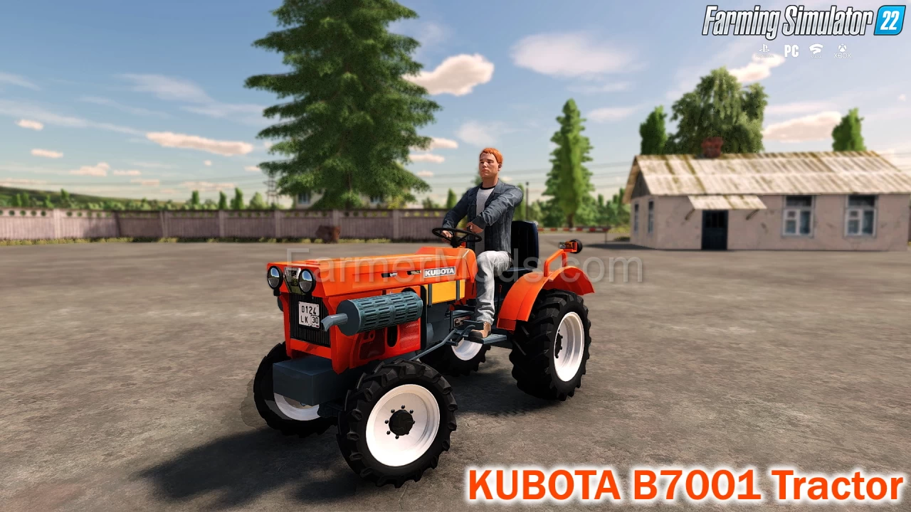 Kubota B7001 Mini Tractor v1.0 for FS22