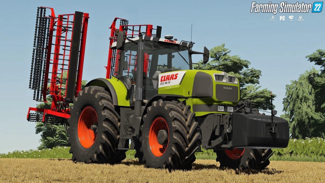 Claas Atles 900RZ Tractor v1.6 for FS22