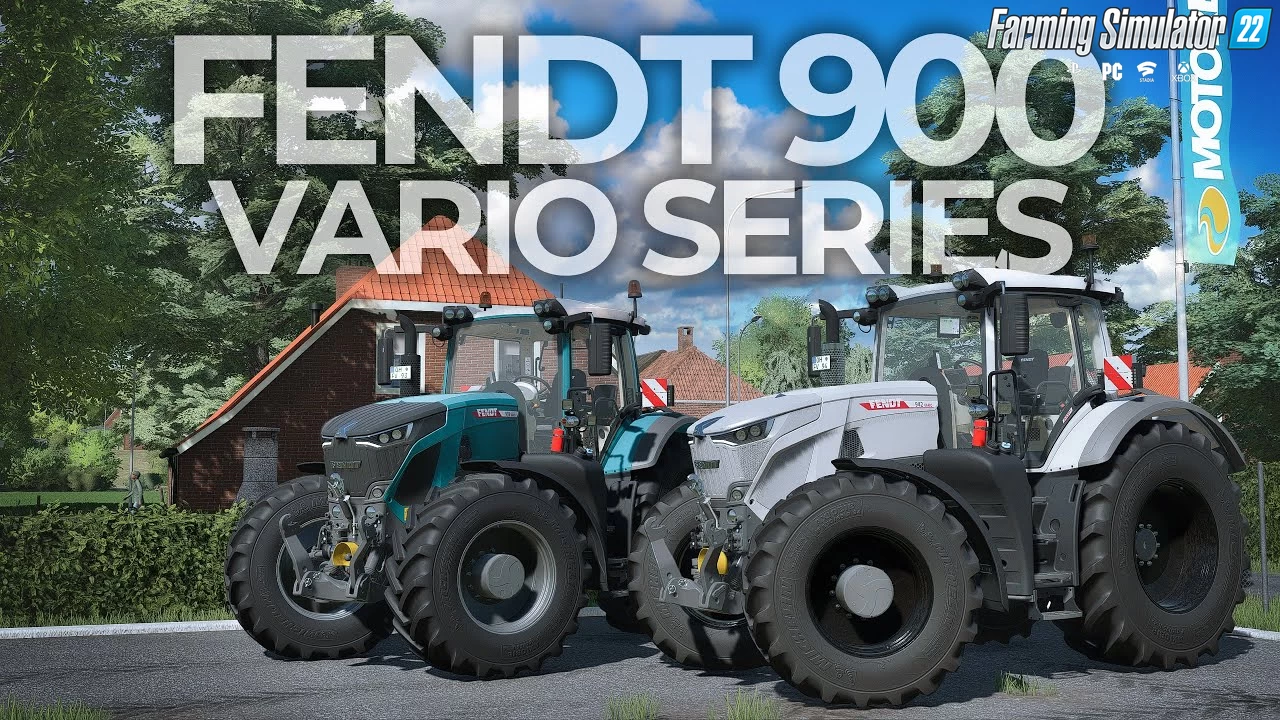 Fendt 900 Vario Series Tractor v2.0.0.1 for FS22