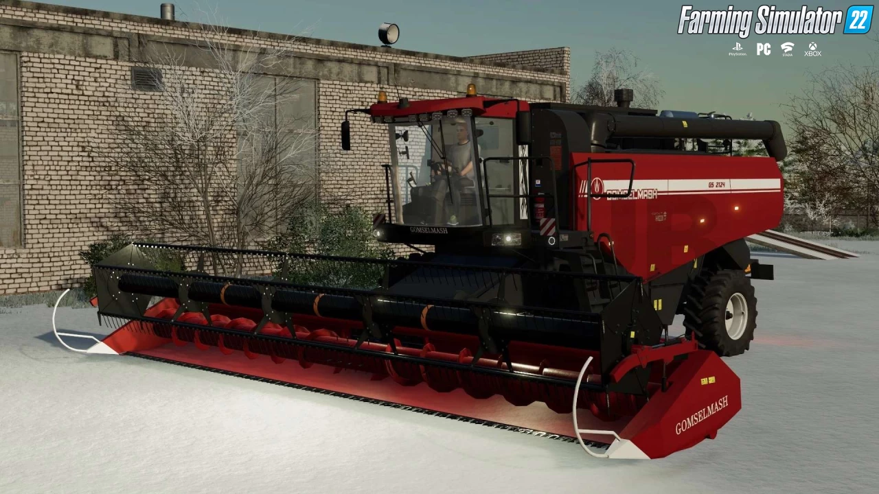 Palesse GS2124 Combine v3.0.0.2 for FS22