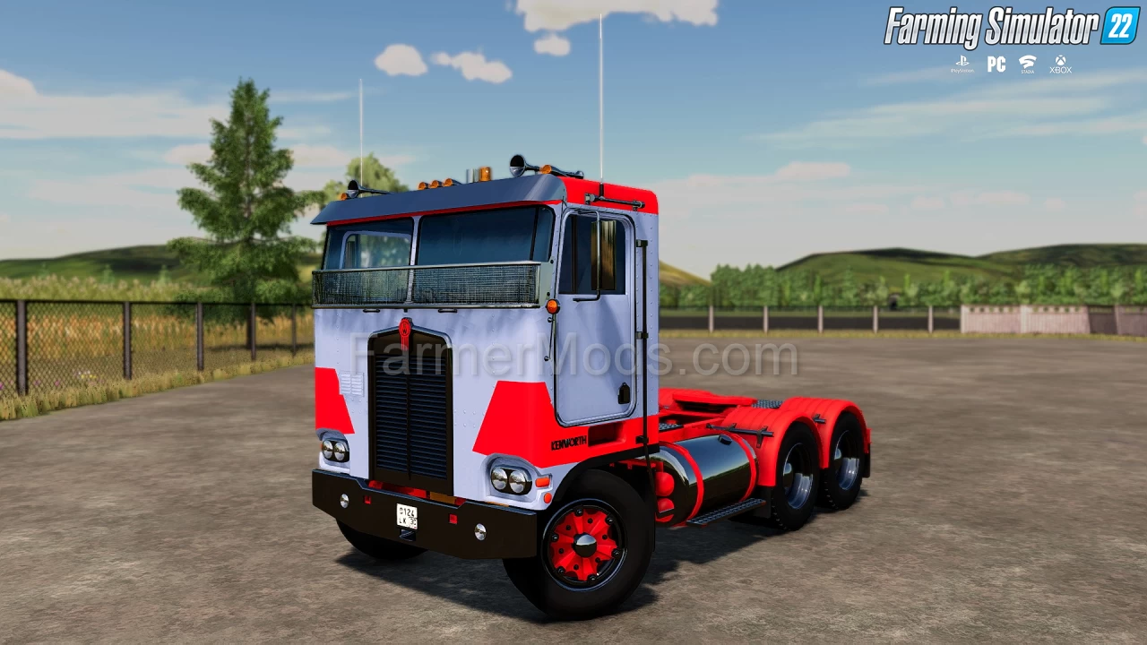 Kenworth K100 Daycab Truck v1.0 for FS22