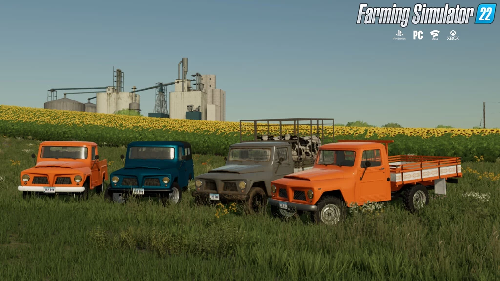 Lizard Pickup Rural F75 v1.0 for FS22