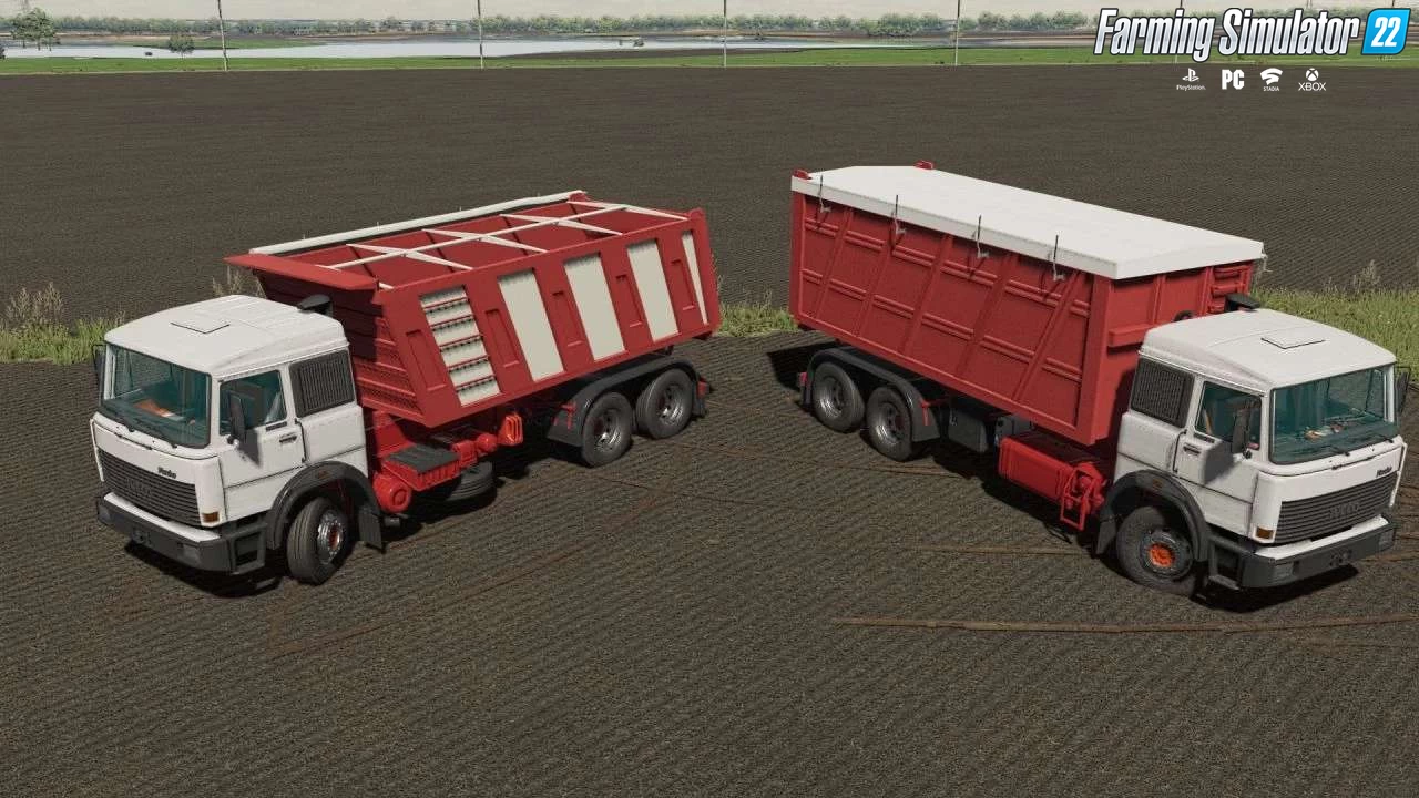 Grain Container Trailer Pack FS22 v1.0.0.3 for FS22