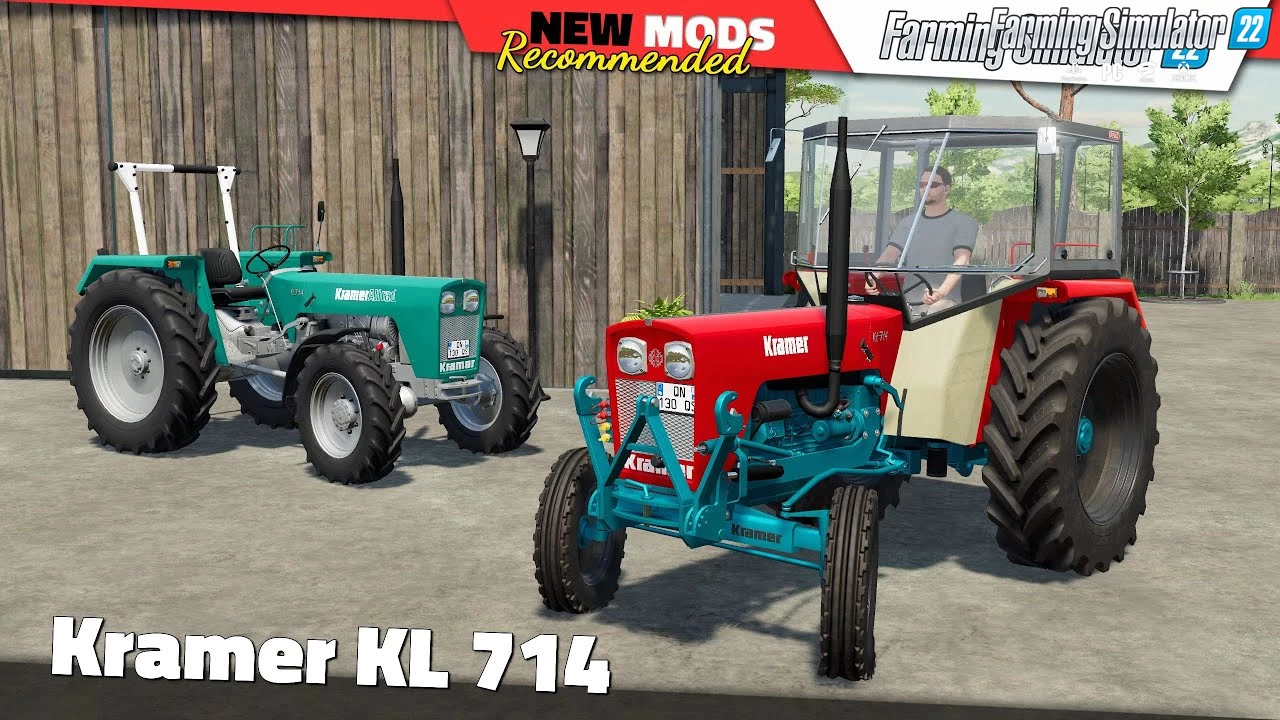 Kramer KL 714 Tractor v1.0.1 for FS22