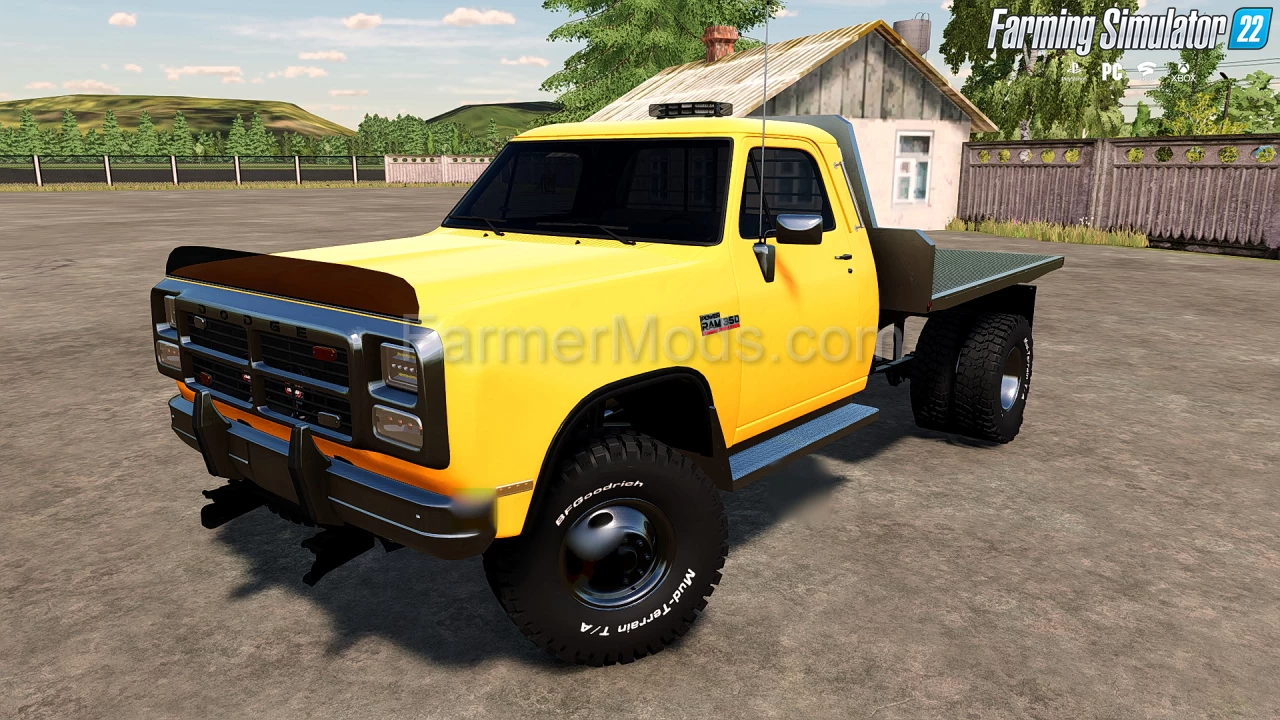 Dodge RAM First Gen Flatbed v2.0 for FS22