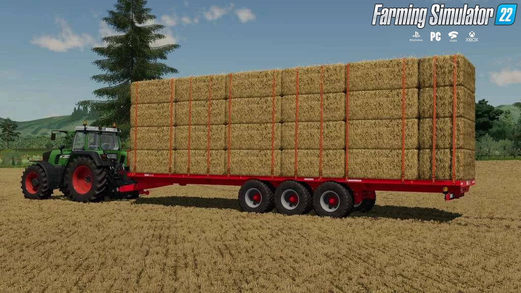 Techmagri TransTruck Trailer v1.0 for FS22