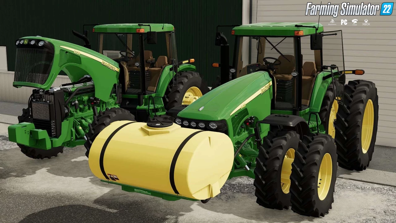 John Deere 8020 Series Tractor v1.0 By STX Farms for FS22