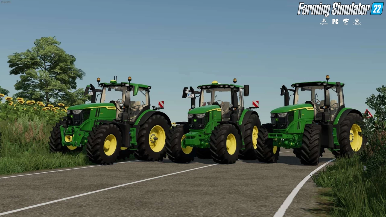 John Deere 6R Xtra Large Frame Series 2021 v1.0 for FS22