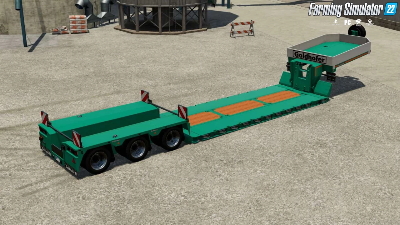 Goldhofer StzVp3 Platform Trailer v1.0.0.6 for FS22