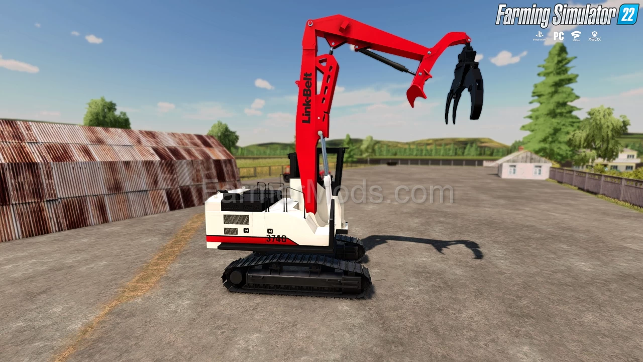 Link Belt 3740 Excavator v1.0 for FS22