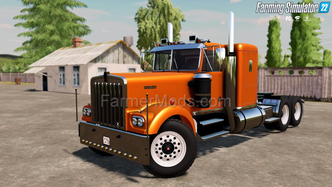 Kenworth W900A Flat Top Truck v1.8.0.2 for FS22