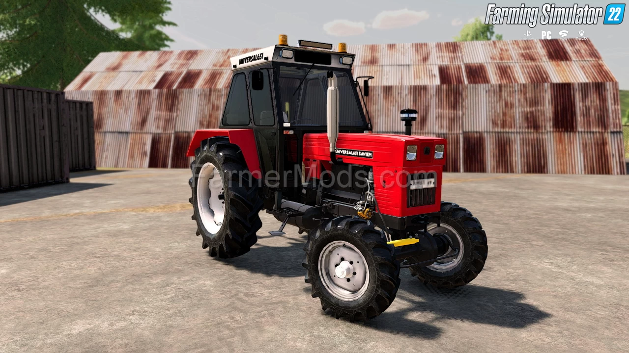 UTB Universal 651M Tractor v1.0 for FS22