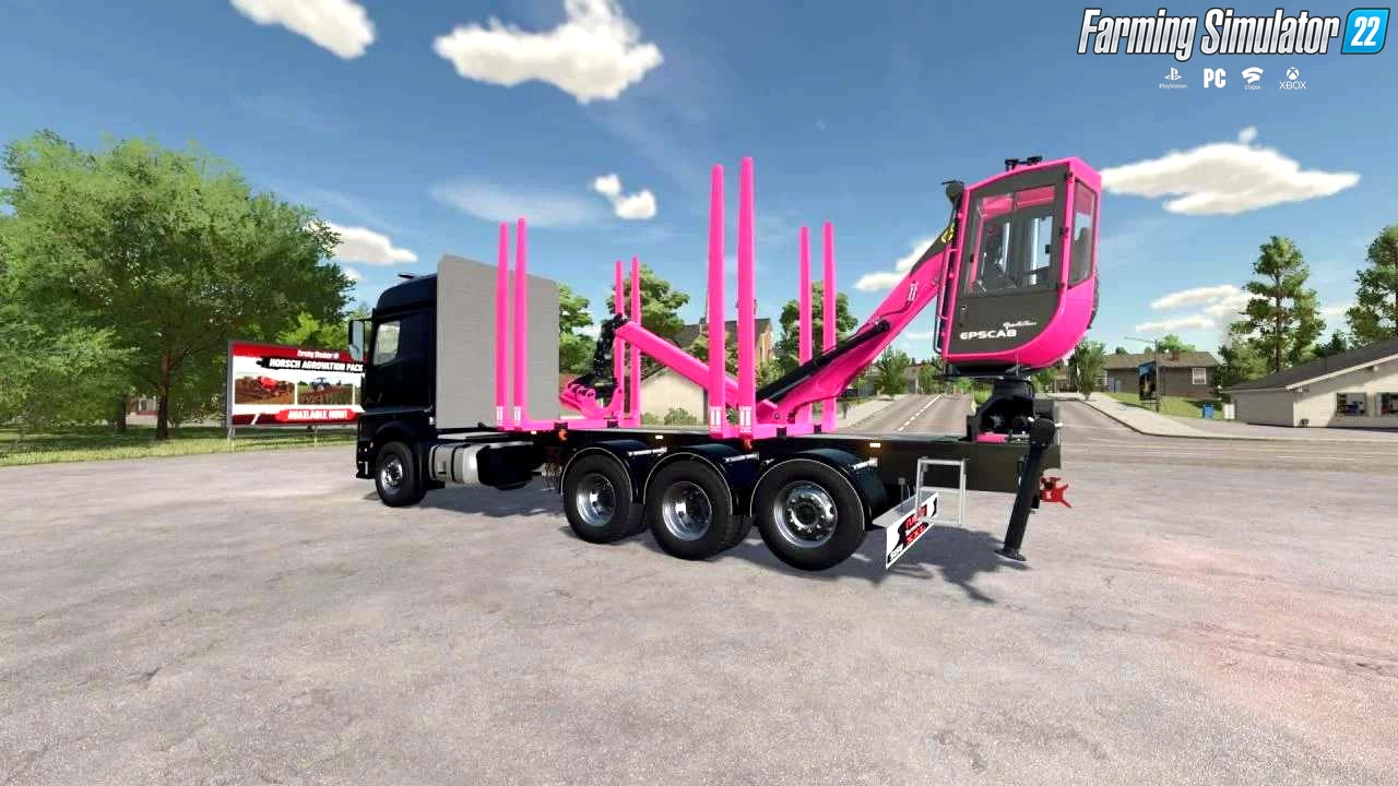 Sisu Polar Timber Truck v1.3 for FS22