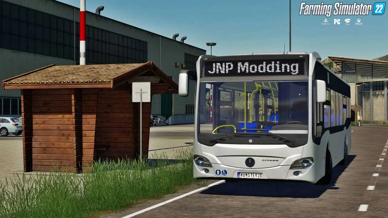 Mercedes-Benz Citaro Bus Mod v1.0.1 for FS22