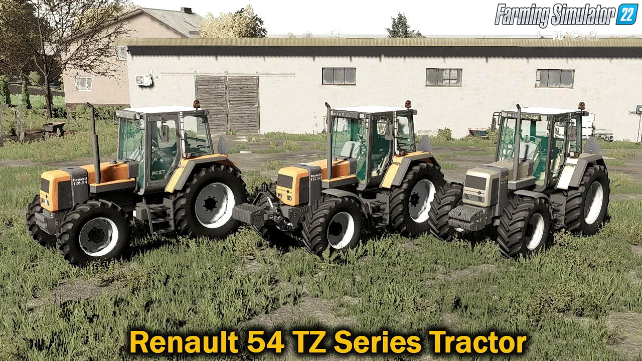 Renault 54 TZ Series Tractor v1.0.0.4 for FS22