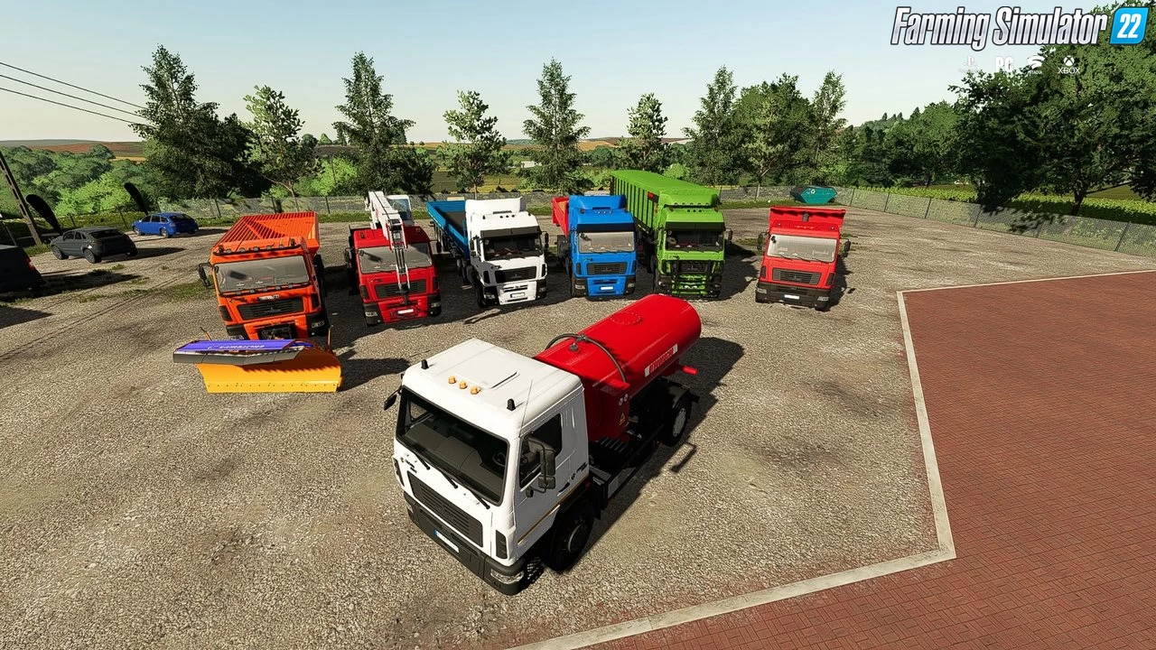 MAZ Pack Trucks v1.3 for FS22