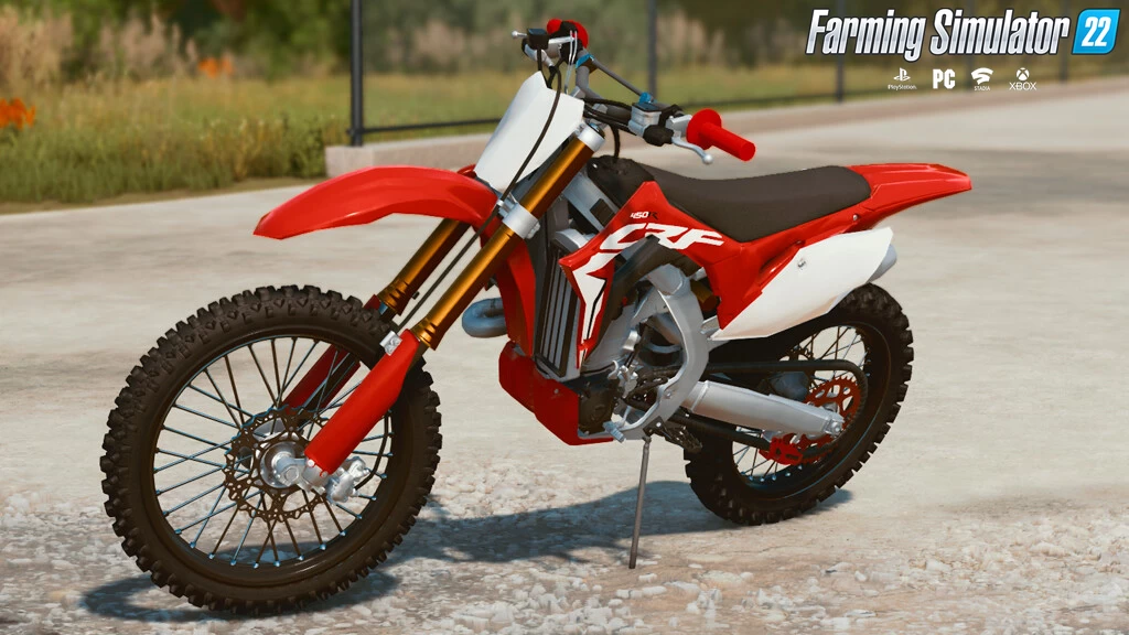 LIZARD CRF 450R Motorcycle v1.0 for FS22