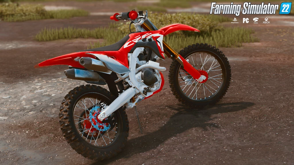 LIZARD CRF 450R Motorcycle v1.0 for FS22