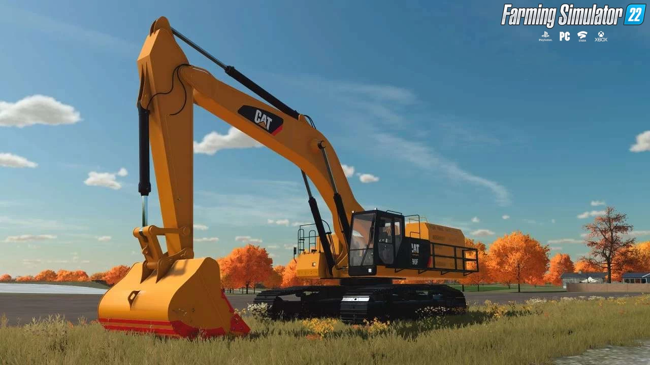 CAT 390 FL Excavator v1.0 for FS22