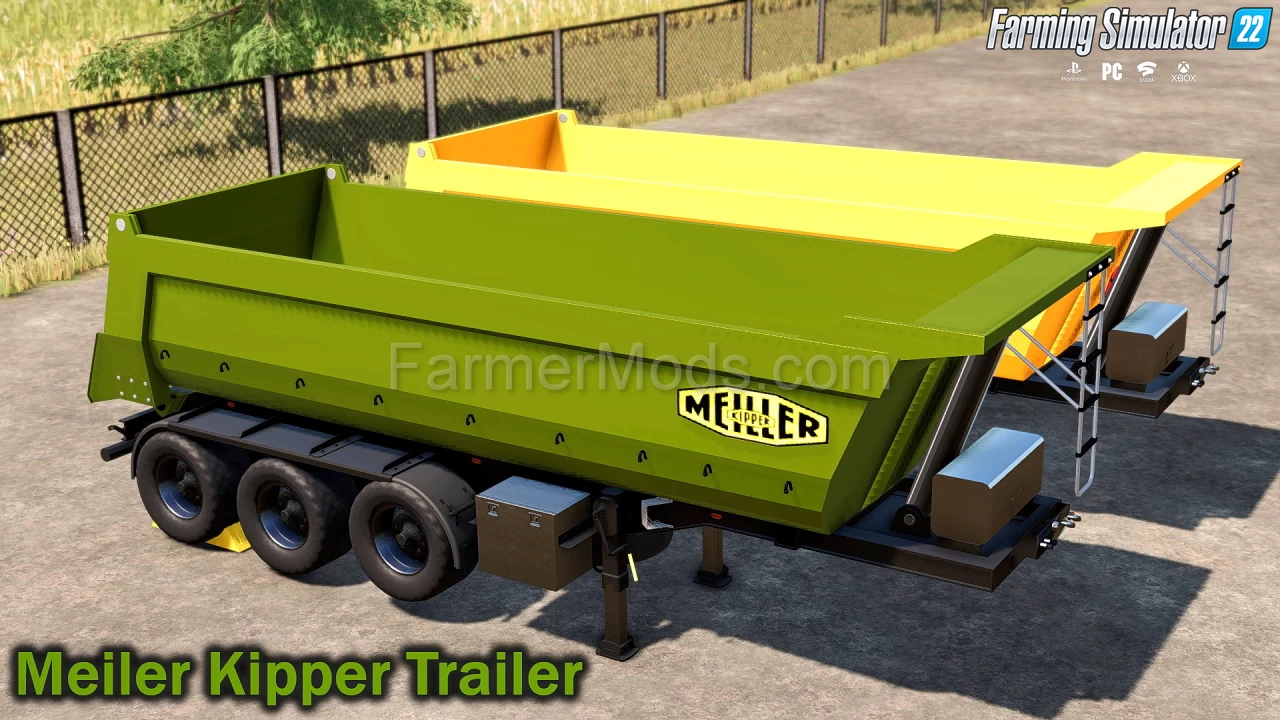 Meiler Kipper Trailer v1.1 for FS22