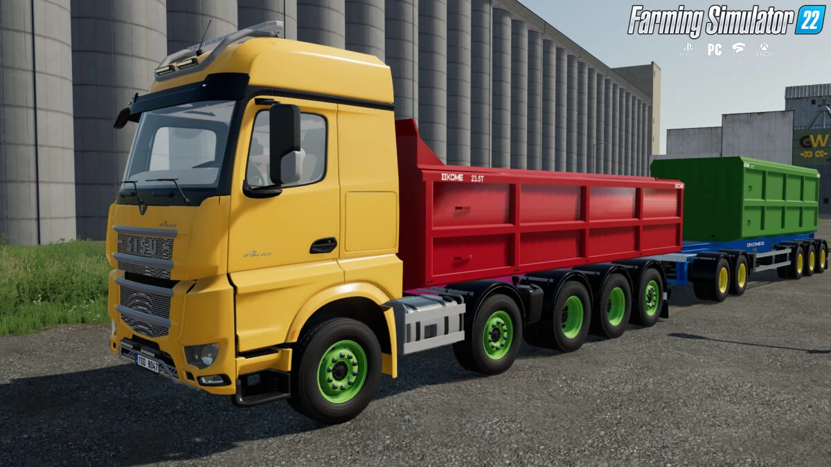 Sisu Polar Cassette Truck v1.0.1 for FS22