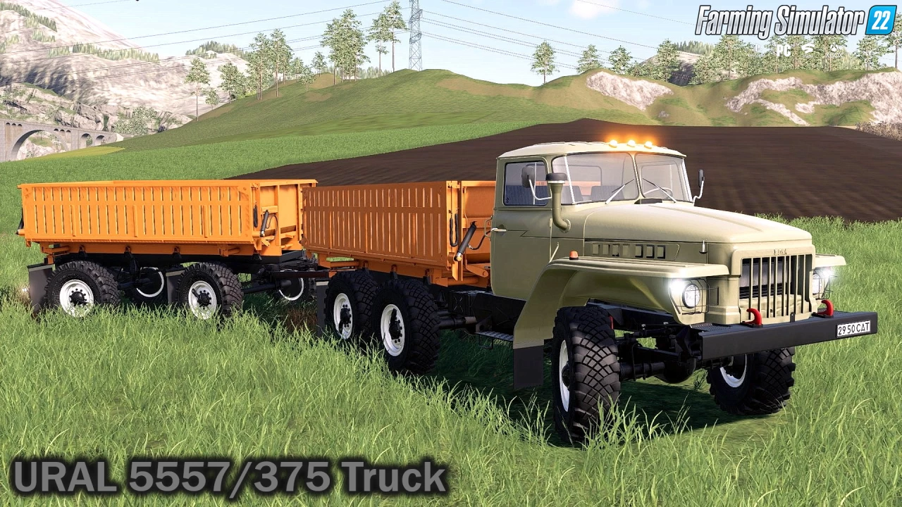 Ural 5557/375 Truck v1.0.0.1 for FS22