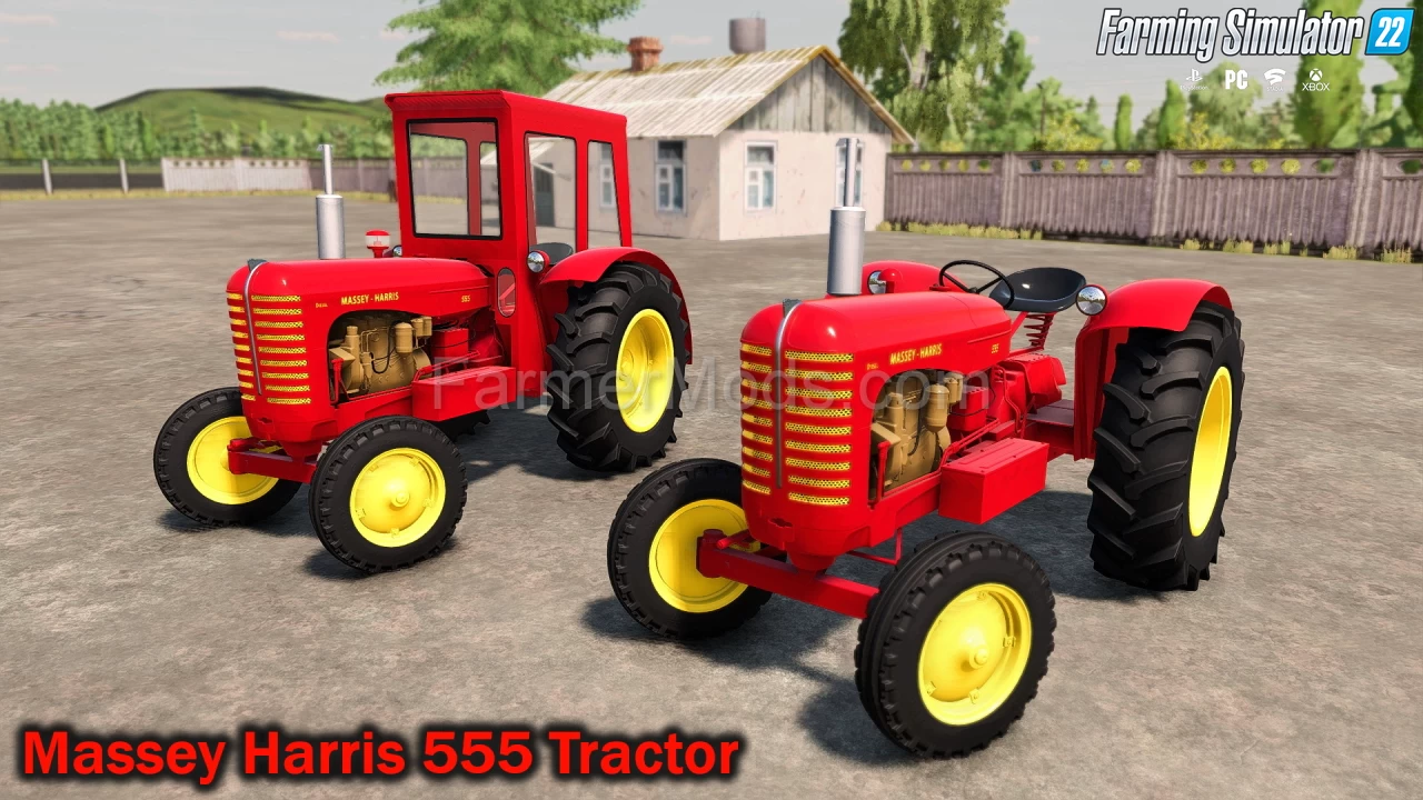 Massey Harris 555 Tractor v1.0 for FS22