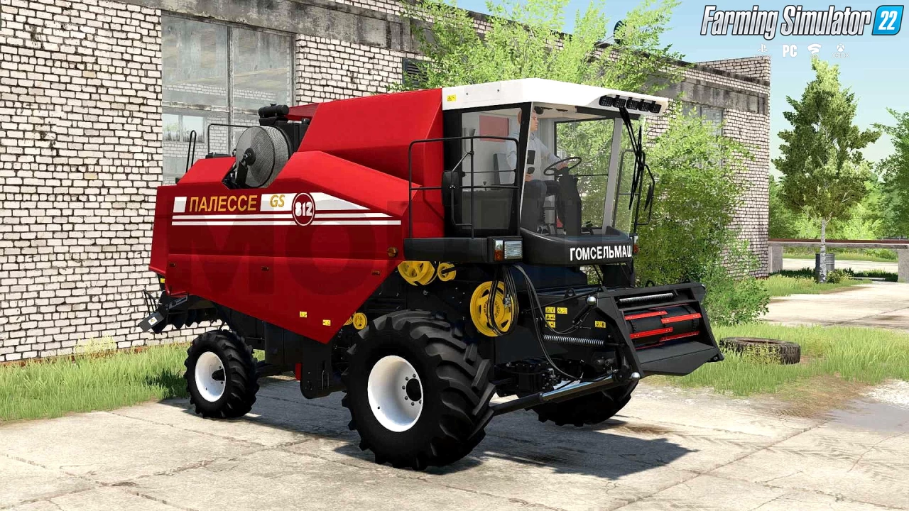 Palesse GS812 Harvester v1.0 for FS22