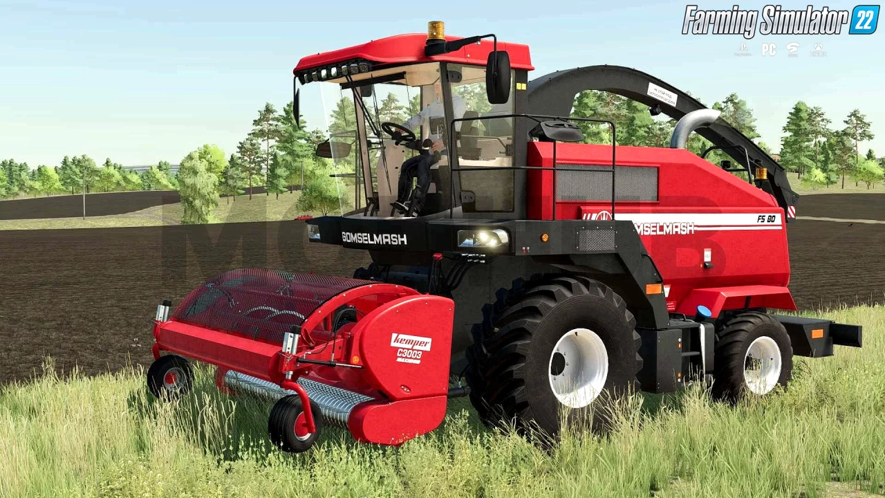 Palesse FS80 PRO Harvester v1.0 for FS22