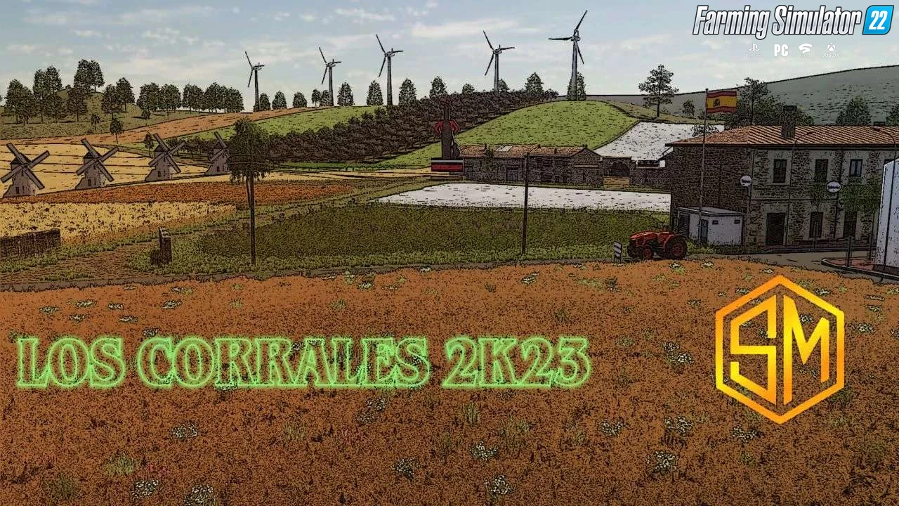 Los Corrales 2k23 Map v1.0 for FS22