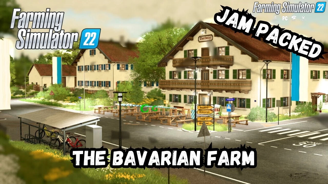 The Bavarian Farm Map v1.0.1 for FS22