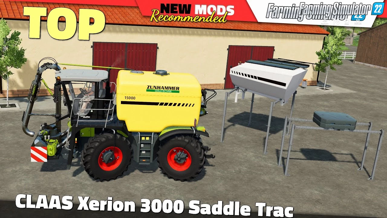 CLAAS Xerion 3000 Saddle Trac v1.1 for FS22
