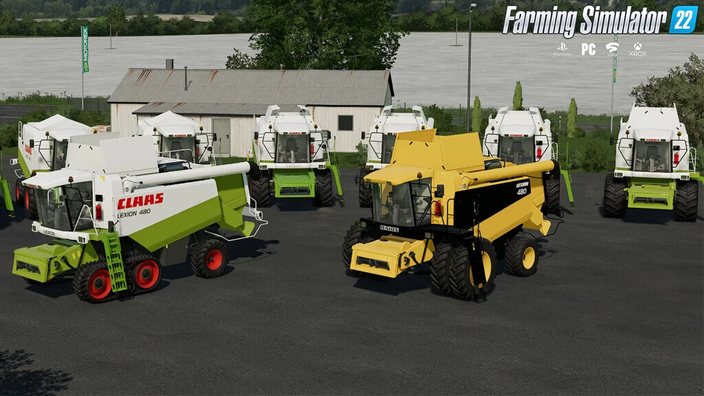 Claas Lexion 410-480 Harvester v1.3.2 for FS22